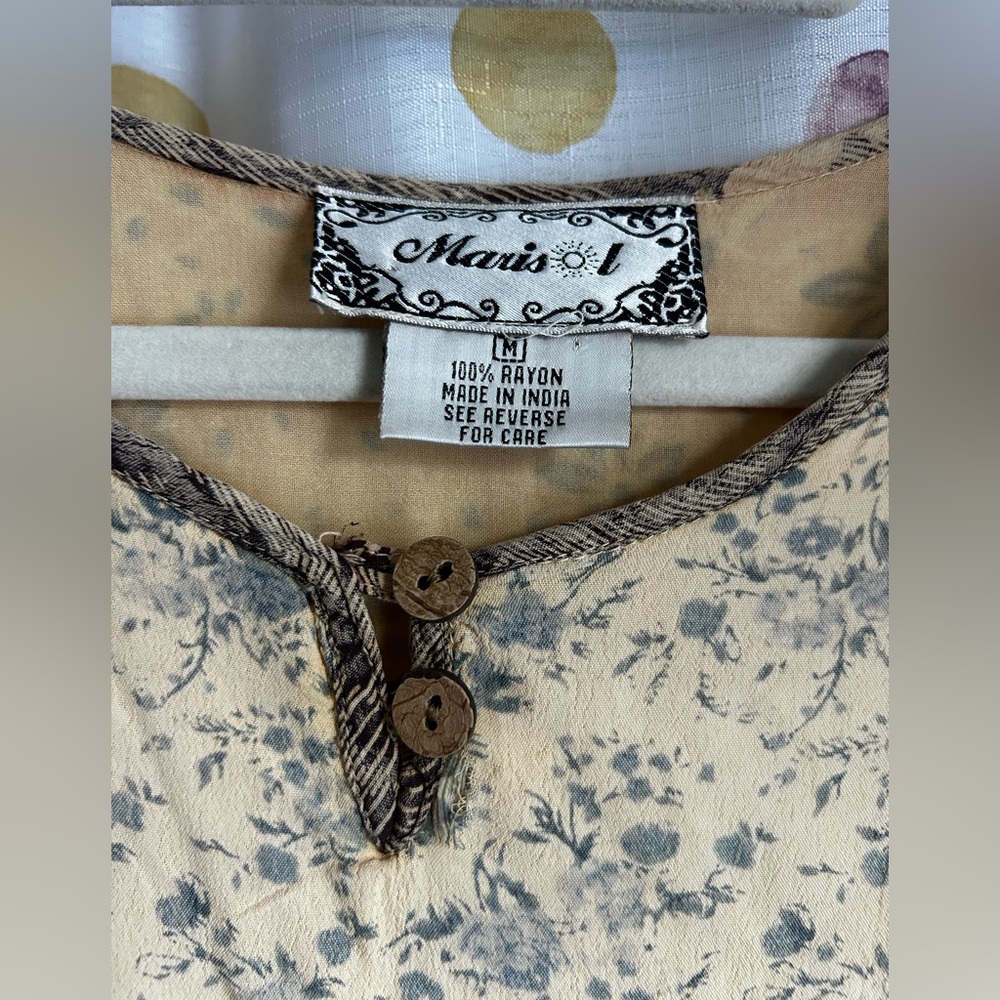 Mari☀️Sol rayon kaftan rayon dress patchwork body length soft and